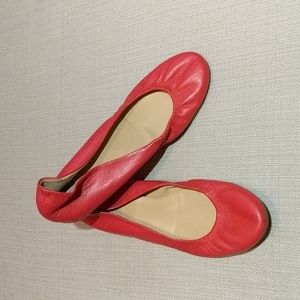 J. Crew Cece Leather Ballet Flats